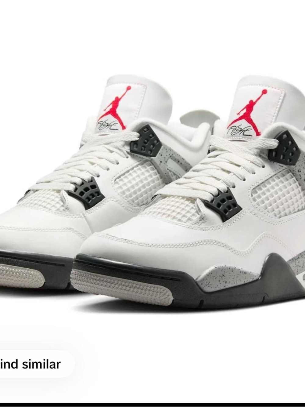 Jordan Men’s White/Red/Black Retro Basketball Sneakers